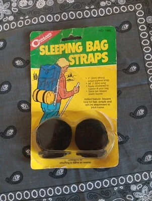 Nuevo saco de dormir Coghlan's vintage años 80 1990 correas #7890 3/4 x 48" utilería de película Foto 1 de 4