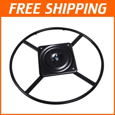 Heavy Duty 25.5" Swivel Base Replacement for Recliner Chairs - Black Finish - Image 1 of 4