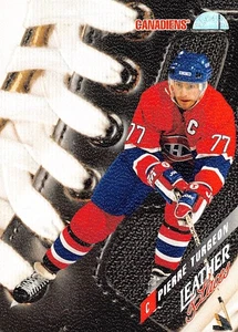 1996-97 Leaf Leather And Laces #18 Pierre Turgeon /5000 - Bild 1 von 2