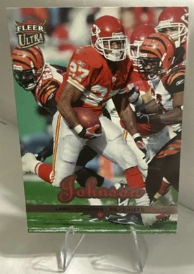 2006 Fleer Ultra - Larry Johnson #97 Kansas City Chiefs - Image 1 of 2