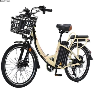Bicicleta eléctrica urbana 24/26 pulgadas, 350W, 48V, 18Ah, bicicleta eléctrica de viaje urbano de cercanías - Imagen 1 de 25