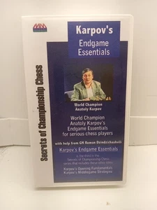 Karpov's Endgame Essentials - Secrets of Championship Chess (VHS, 1997) - Picture 1 of 12