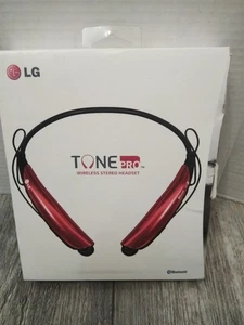 Auriculares estéreo inalámbricos LG Tone Pro Bluetooth LBT-750 (ROJO) - Imagen 1 de 6