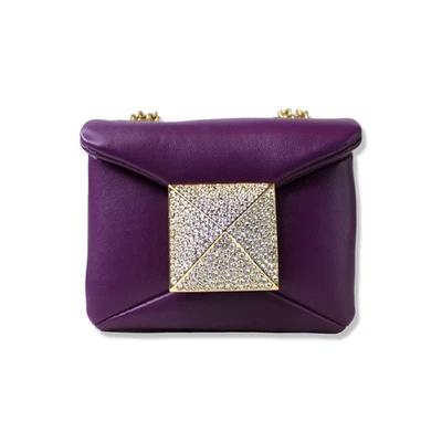 Bolso de Mano Valentino Garavani Mirco One Stud Nappa y Cristal Foto 1 de 4