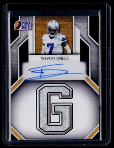 Juego Leaf Pro 2025 #20/25 plateado Trevon Diggs apellido "G" automático - Imagen 1 de 2