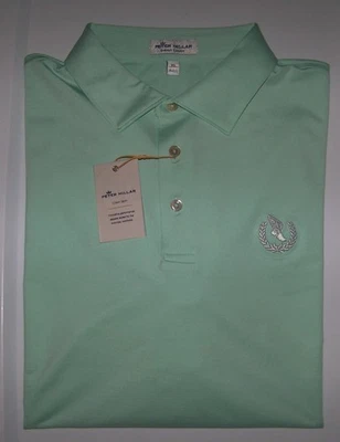 NUEVO PETER MILLAR SUMMER COMFORT Polo de Golf NYAC NEW YORK ATLETIC CLUB XL Foto 1 de 4