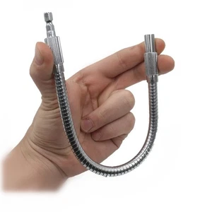 Snake Bit Holder for Easy Nut and Bolt Tightening in Hard to Reach Places - Picture 1 of 7