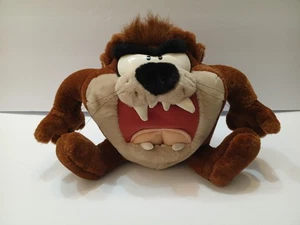 Peluche de colección 1997 Looney Tunes Taz Tasmanian Devil Play By Play - Imagen 1 de 17