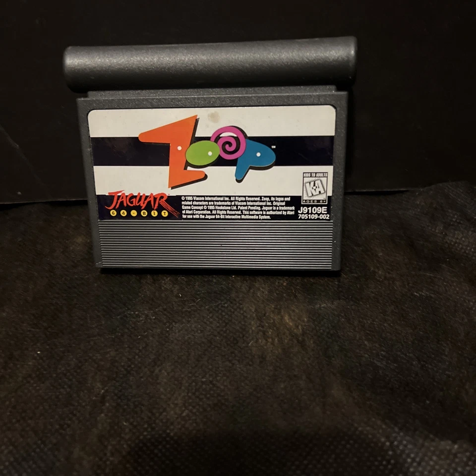 Zoop (Atari Jaguar) Cartridge Only J9109E, 705109-002 - Image 1 of 1