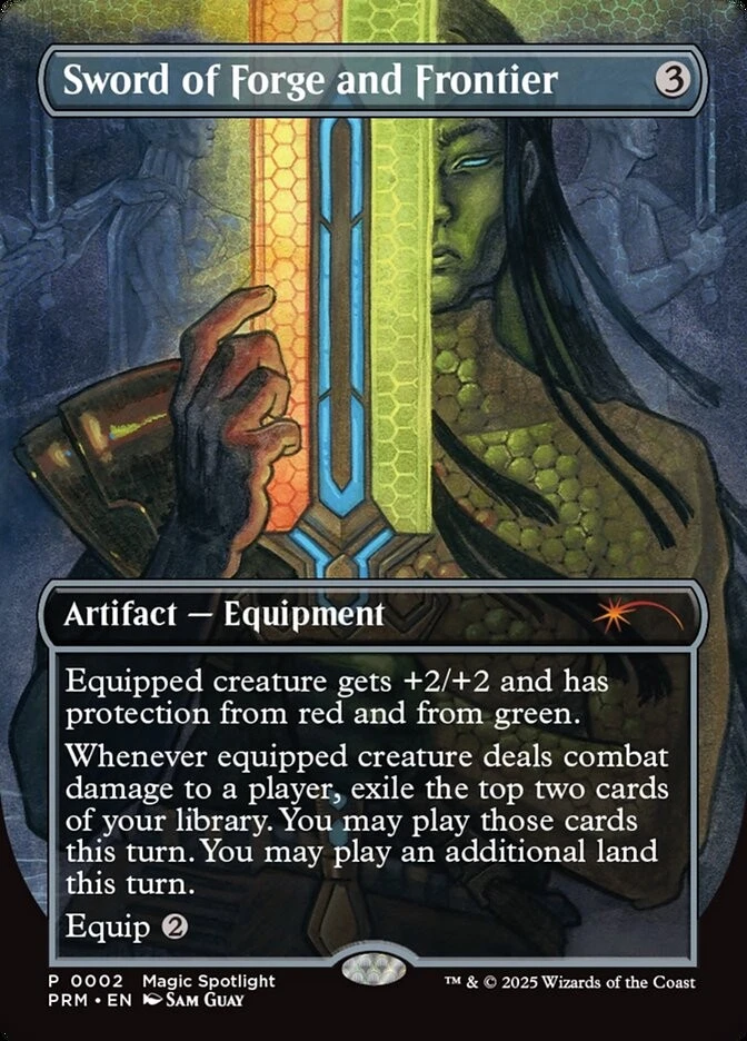 MTG Magic the Gathering Sword of Forge and Frontier (2b/3) Spotlight Series LP - Image 1 of 1