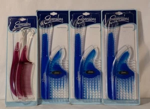 Vintage Expressions Express Yourself Professional Hair Combs - 4 Packs of 2 - Picture 1 of 4
