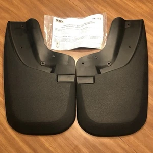 Husky Liners Front Mud Guards Ford F250/F350 Black 2 Pc 5669 - Picture 1 of 10