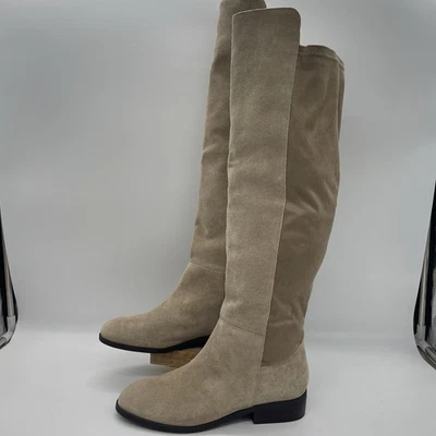 Lucky Brand Mujer 8 Botas Calypso Alto Gamuza Sobre la Rodilla Tostado Beige LKCALYPSO Foto 1 de 4