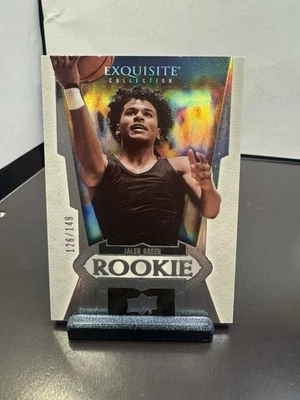 2021 Upper Deck Exquisite Collection - Jalen Green Rookie /149 - Image 1 of 2