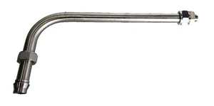 Swagelok Right Angle 1" Stainless Steel Tubing 316/L L95 K2U CY5, 16"/7.5" CL300 - Picture 1 of 9