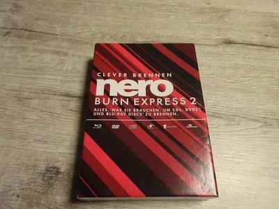 Neu ? NERO - Burn Express 2  Kopieren von CDs DVDs und Blu-ray  Windows 7, 8, XP - Bild 1 von 4