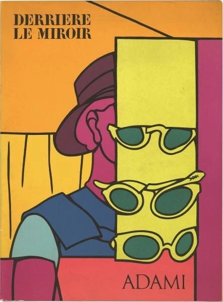 Derrière le Miroir NO. 220 Complete Featured Valerio Adami Lithography - Image 1 of 1