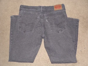 LEVI LEVIS 511 SLIM FIT HERREN GRAU DENIM JEANS GRÖSSE 36 X 30 WEISSES ETIKETT - Bild 1 von 5