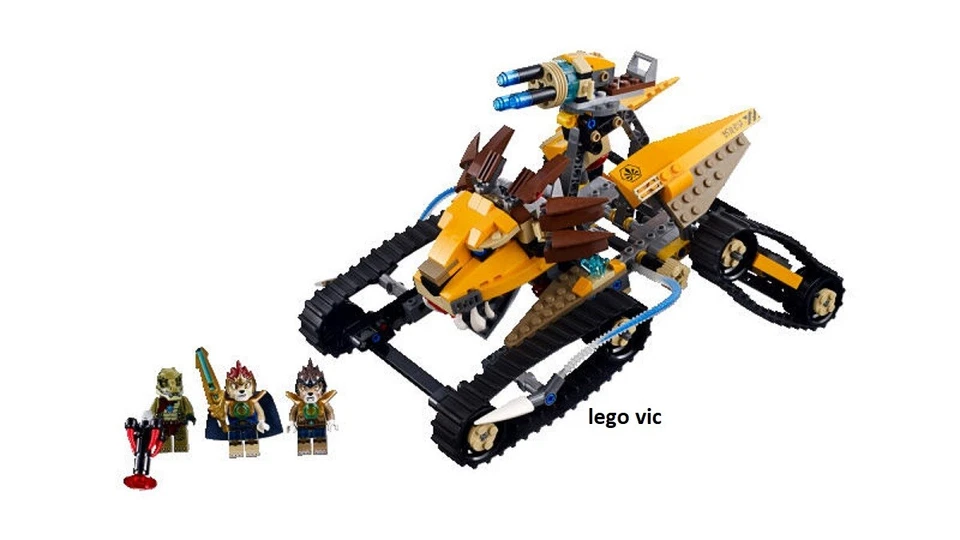 Lego 70005 Legends of Chima Laval"s Royal Fighter notice + boite complet CNB31 - Photo 1/1
