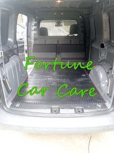 Fits VW CADDY MK5 SWB 2021-On with SINGLE & DOUBLE SIDE DOOR TAILORED RUBBER MAT - Picture 1 of 11