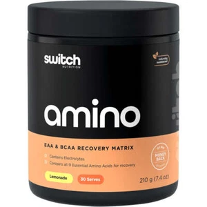 Switch Nutrition Amino EAA & BCAA Electrolyte Recovery 210g - Lemonade - Picture 1 of 2