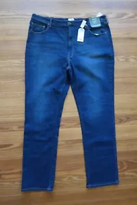Jeans uomo Mutual Weave nuovo con etichetta gamba affusolata "The Athletic" taglia 42 x 34 - Foto 1 di 8