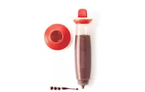 TUPPERWARE Deco pen rouge Stylo écriture chocolat décoration pâtisserie - Picture 1 of 2