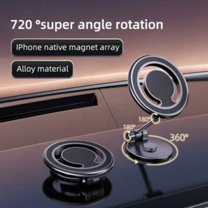 Universal Rotatable Car Phone Mount Holder Magnetic For iPhone Magsafe 16/15/14 - Picture 1 of 6