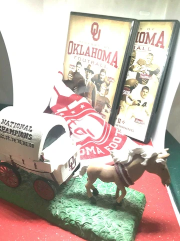 Sooner Football Lot-2 History of OU Football DVD's-Bar Towel (E) Cover