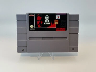 The Hunt for Red October (Super Nintendo, SNES)  - Authentic, Tested (Game only) - Image 1 of 4