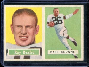 Fútbol americano Topps 1957 # 76 Ray Renfro (nuevo) casi nuevo - Imagen 1 de 2