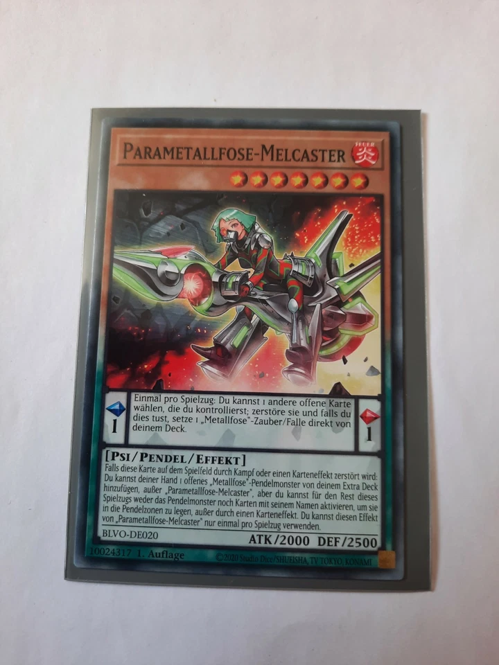 YuGiOh Parametallfose-Melcaster Common BLVO-DE020 1.Auflage 10024317 - Bild 1 von 1