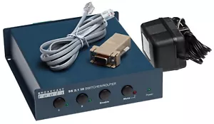 Broadcast Tools SS2.1 III TERM Balanced Audio Automation Switcher Router RS232 - Picture 1 of 5