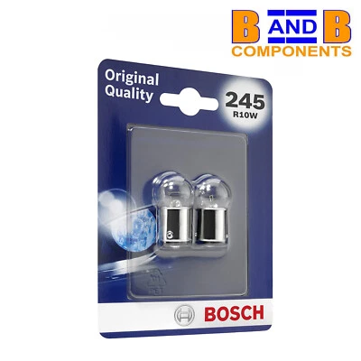 R10W 245 BA15s 12v 10W BULB BOSCH BLISTER PACK A1626 - Image 1 of 4