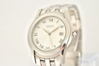 [Near MINT] Vintage Gucci 5500M Silver Dial Date Men's Quartz Watch Swiss Made