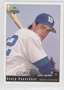 1991 Classic Best Waterloo Diamonds Craig Pueschner #22
