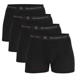 Herren Boxershorts atmungsaktiv Bambus mit Fliege - schweißableitend (4er Pack) - Bild 1 von 49