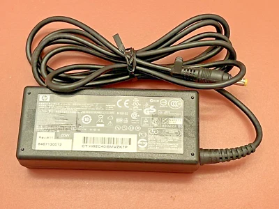 Genuine HP AC Power Adapter 65W 18.5V 3.5A PA-1650-02H 380467-001 - Tested - Image 1 of 4