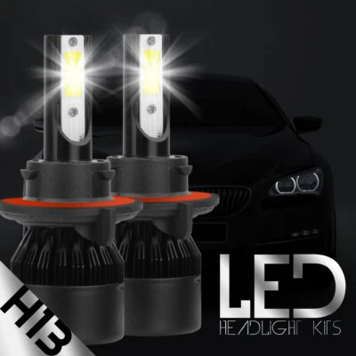 Xentec 488W CREE H13 9008 Hi/Lo beams LED headlight Kit 48800LM 6000K bulb Pair - Image 1 of 4