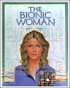 BIONIC WOMAN 8X10 Photo Z04 LINDSAY WAGNER as Jaime Sommers ABC Promo Art Repro - Picture 1 of 1