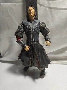 Lord of the Rings King ARAGORN Elessar 6” Figure Return ROTK LOTR 2002 Toybiz - Picture 1 of 5