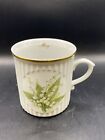 Original Bohemia Collectors Mug May Czech Republik Lily Of The Valley Flowers