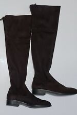 Pollini Seude Knee High Boots Brown Size uk 3 eu 36