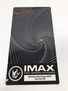 Allegiant Divergent Movie Theater Collector Ticket LE500 - Bild 1 von 3