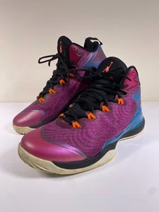 Nike Air Jordan Super Fly 3 - Fusion Pink/Black/Blue - Größe UK 8,5 EUR43 - sehr guter Zustand - Bild 1 von 12