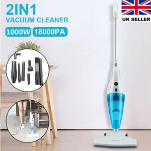1000W 2 IN1 Stick Powerful Vacuum Cleaner Hoover Upright Handheld Bagless Vacuum - Picture 1 of 13