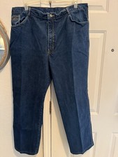 Vintage Jordache Straight Leg Denim Blue Jeans Mens Size 44 Waist 37 Length