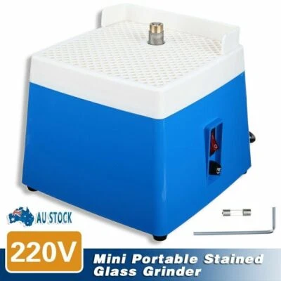AUS Mini Portable Stained Glass Grinder Diamond Automatic Art Grinding Tools - image 1 of 4
