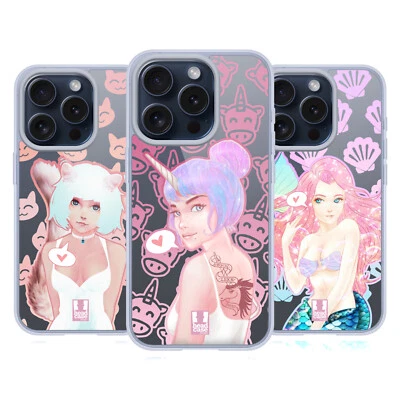 HEAD CASE DESIGNS KAWAII FANTASY GIRLS SOFT GEL CASE FOR APPLE iPHONE PHONES - Image 1 of 4
