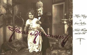 Hans Mierendorf-Mia May Original Signature On Card No. 3552 H